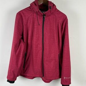 Free Country Women’s Super Softshell Jacket - Pink Heather - Size XL